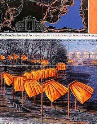 The Gates VIII art print by Christo