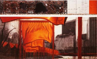The Gates XIX, hand-signed art print by Christo