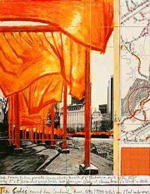The Gates XIX art print by Christo