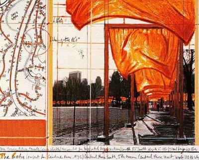 The Gates XV art print by Christo