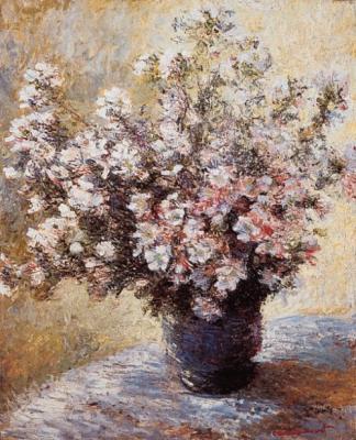 Blumenvase art print by Claude Monet