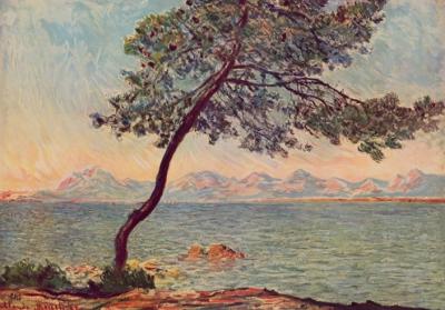 Cap d'Antibes art print by Claude Monet