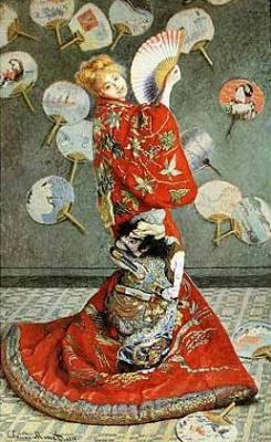 La Japonaise, 1876 art print by Claude Monet