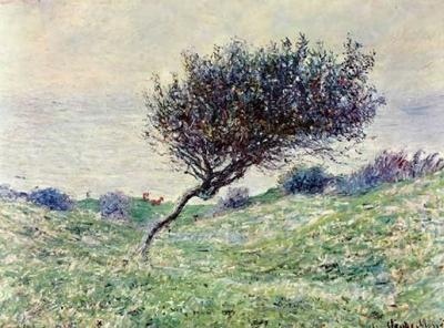 Sea Coast, Trouville art print by Claude Monet