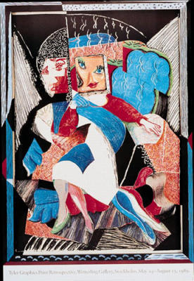 An Image of Celia art print by David Hockney