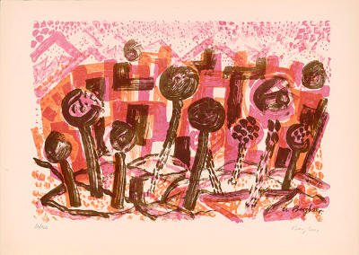 Ohne Titel II art print by Eduard Bargheer