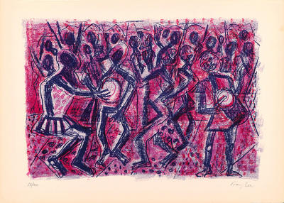 Ohne Titel IV art print by Eduard Bargheer