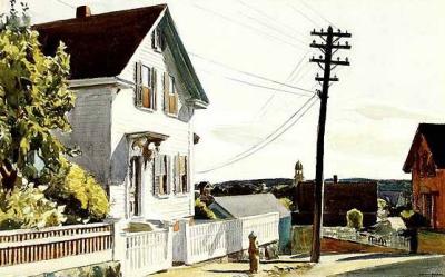 Adam's House art print by Edward Hopper