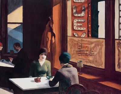 Chop Suey art print by Edward Hopper