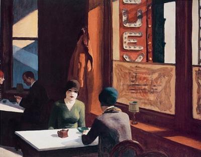 Chop Suey art print by Edward Hopper