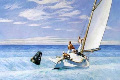 Ground Swell art print by Edward Hopper