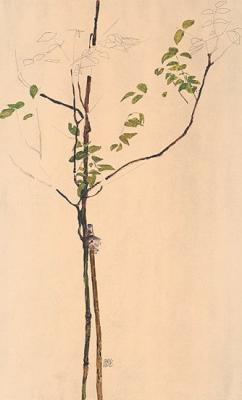 B�umchen art print by Egon Schiele