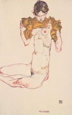 Die Jungfrau art print by Egon Schiele