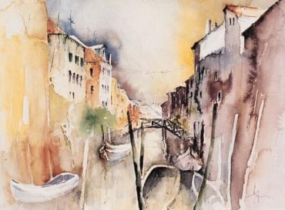 Venedig III (Klein) art print by Ekkehardt Hofmann