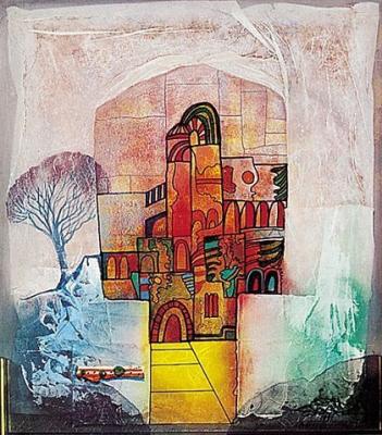 Farbkl�nge IV (Monteverdi) art print by Ernst-Peter Rade