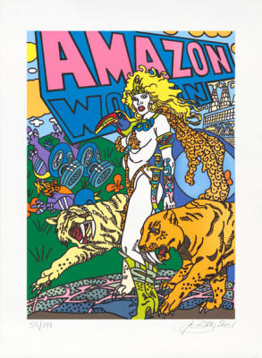 Amazon 2001 (2002) art print by Erro