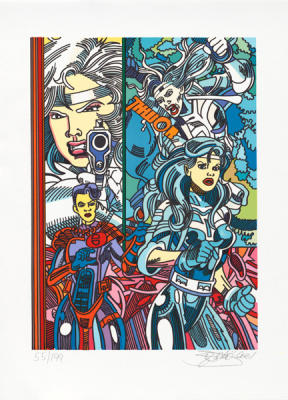 Thwor (2001) art print by Erro
