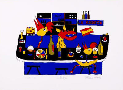 La Bodega (1999) art print by Etienne Rebel