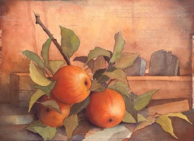 �pfel art print by Franz Heigl
