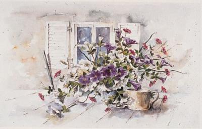 Herbstlich art print by Franz Heigl