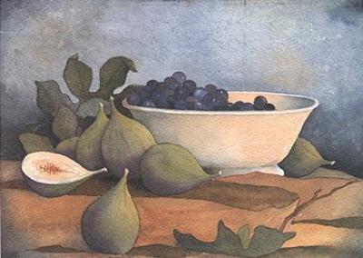 Trauben art print by Franz Heigl