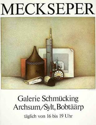Stilleben mit Radierzubeh�r art print by Friedrich Meckseper