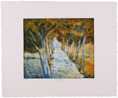 Allee art print by G�nther Fries