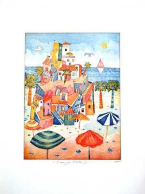 Sonniger S�den I art print by G�nther Fries