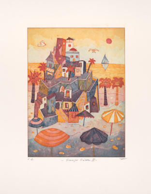 Sonniger S�den III art print by G�nther Fries