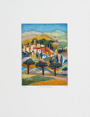 Toscana art print by G�nther Fries