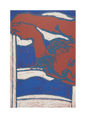 Sleeping Girl III art print by George Segal