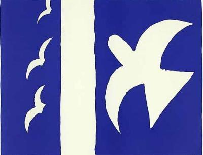 Oiseaux art print by Georges  Braque