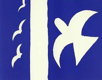Oiseaux art print by Georges  Braque