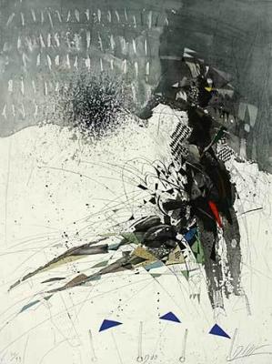 Duo art print by Georges Dussau