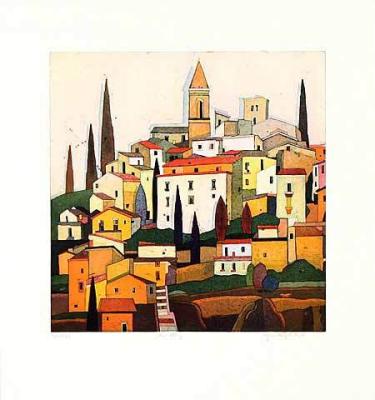 Am Berg art print by Gerhard Hofmann