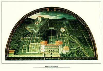 Palazzo Pitti art print by Giusto Utens