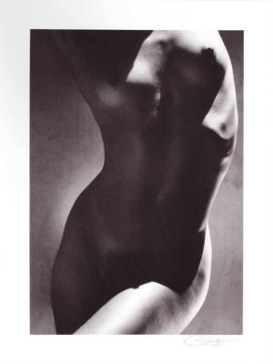 Weiblicher Torso (hand-signed) art print by Greg Gorman