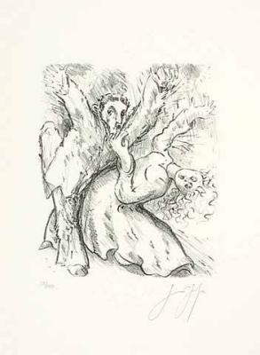 Wilder Mann art print by Guenter Grass
