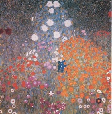 Bauerngarten art print by Gustav Klimt