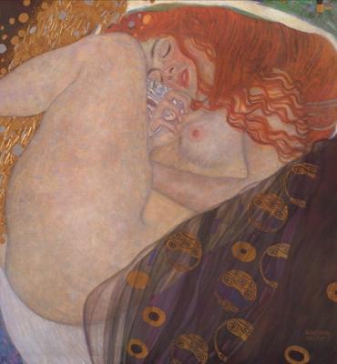 Danae (Poster) art print by Gustav Klimt