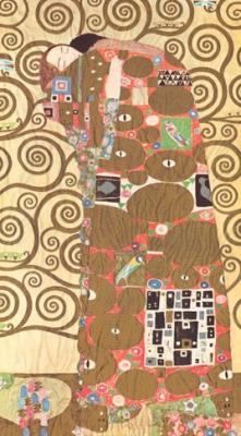 Erf�llung art print by Gustav Klimt