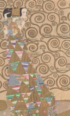 Erwartung art print by Gustav Klimt
