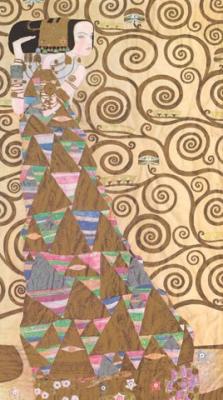 Erwartung art print by Gustav Klimt