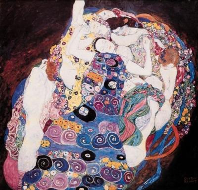 Jungfrau art print by Gustav Klimt