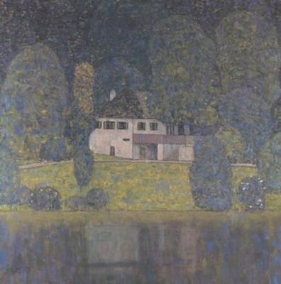 Litzlbergkeller art print by Gustav Klimt