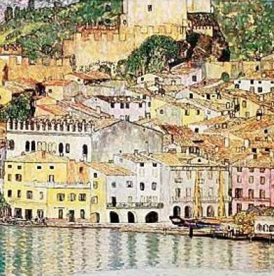 Malcesine sul Garda art print by Gustav Klimt