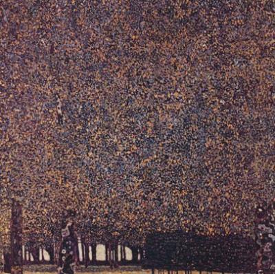 Park art print by Gustav Klimt