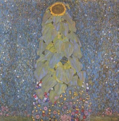 Sonnenblume art print by Gustav Klimt