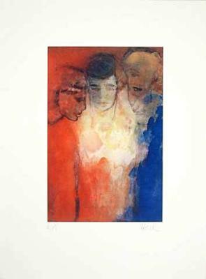 Trio (2001) art print by Hans Richter