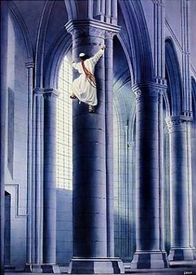 Hinauf art print by Hans-Werner Sahm